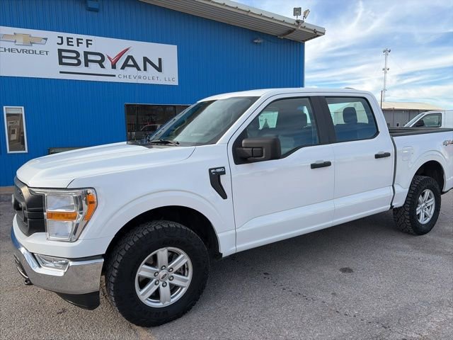 Used 2021 Ford F-150 XL with VIN 1FTEW1EP6MFA47424 for sale in Kiowa, KS