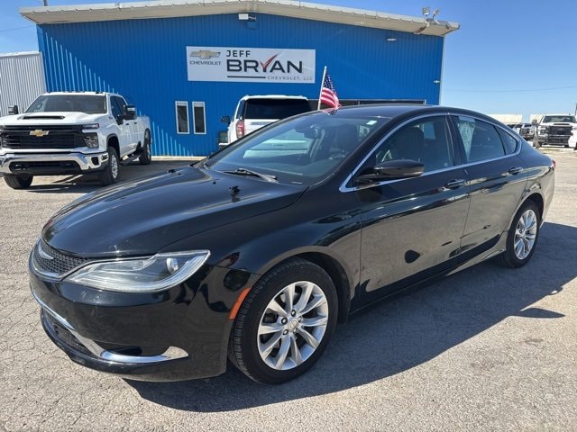 Used 2015 Chrysler 200 C with VIN 1C3CCCCB6FN615106 for sale in Kiowa, KS