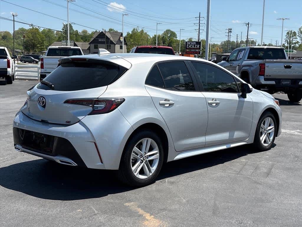 Used 2019 Toyota Corolla Hatchback SE CVT (SE)