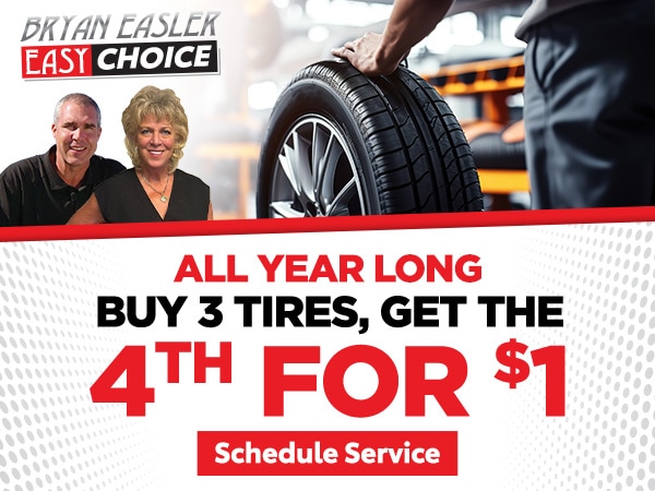 Buy 3 Tires Get The 4 For $1