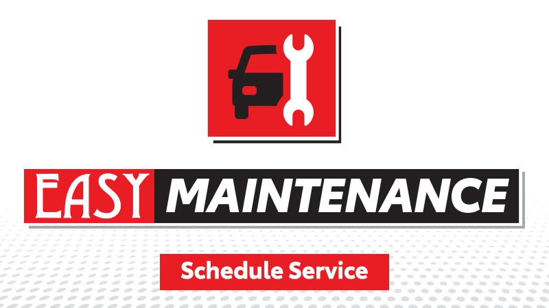 Complimentary Maintenance Plan with Easy Choice