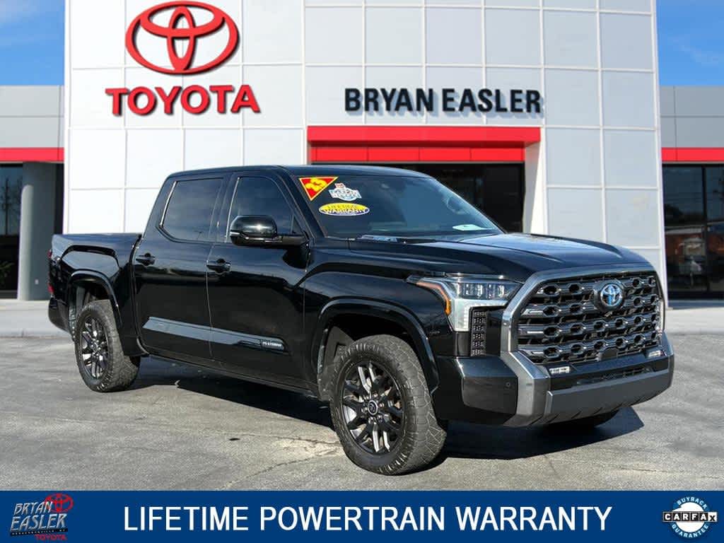 Used 2023 Toyota Tundra Platinum Hybrid Truck CrewMax