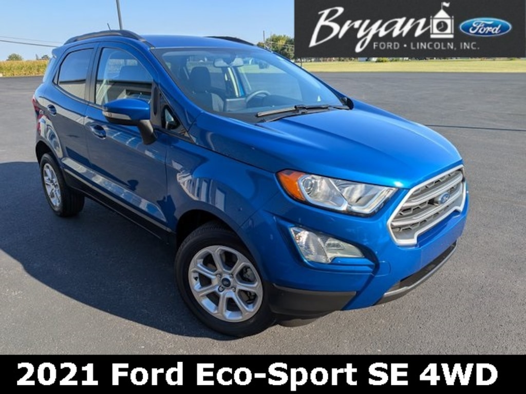 Used 2021 Ford EcoSport SE SUV