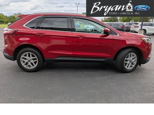 Used 2022 Ford Edge SEL with VIN 2FMPK4J92NBA81968 for sale in Bryan, OH