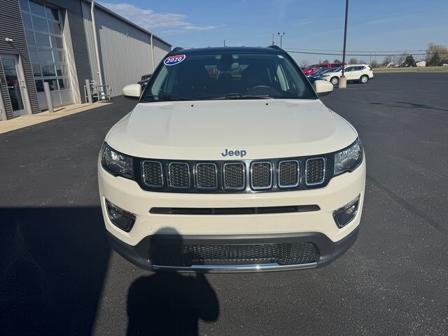 Used 2020 Jeep Compass Limited with VIN 3C4NJDCB3LT245289 for sale in Bryan, OH