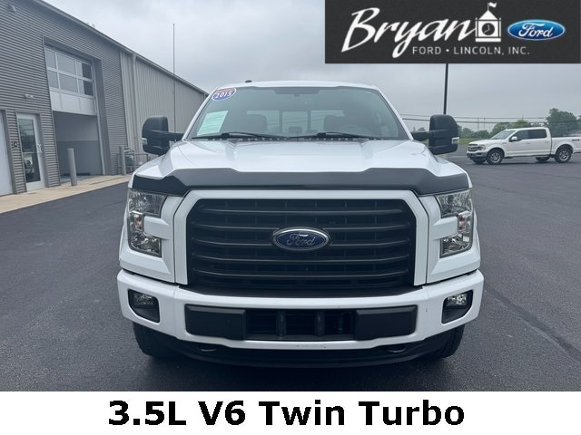 Used 2015 Ford F-150 XLT with VIN 1FTFW1EG2FKE00482 for sale in Bryan, OH
