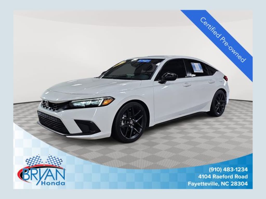 Certified 2022 Honda Civic Sport Hatchback