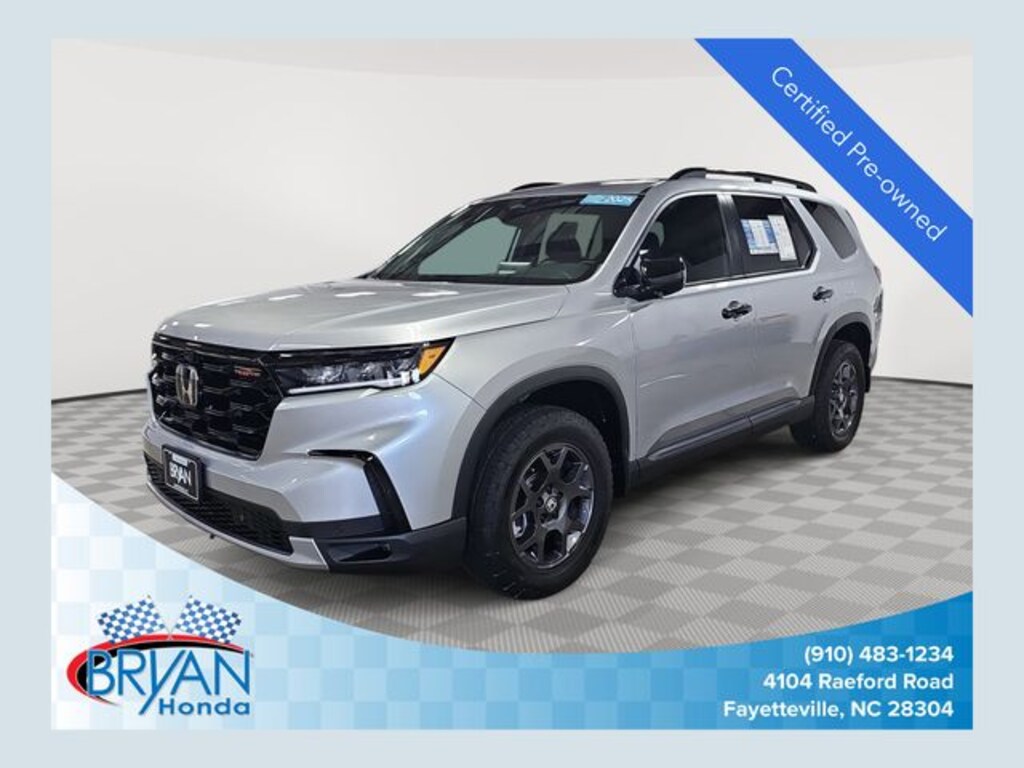 Certified 2025 Honda Pilot TrailSport SUV