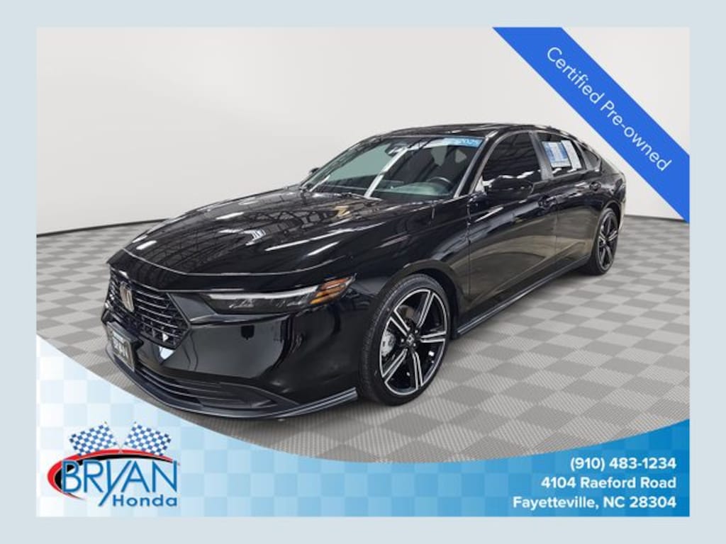 Certified 2025 Honda Accord Hybrid Sport Sedan