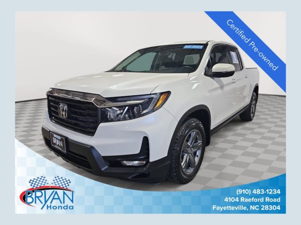 Certified 2023 Honda Ridgeline RTL Truck Crew Cab