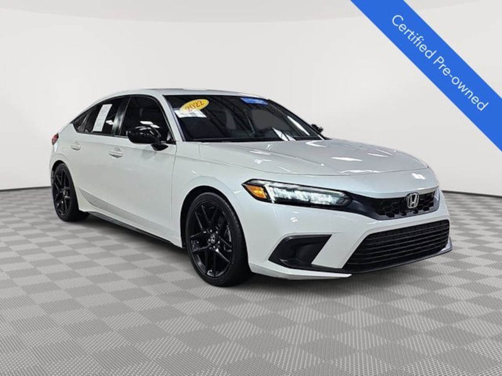 Certified 2022 Honda Civic Sport Hatchback