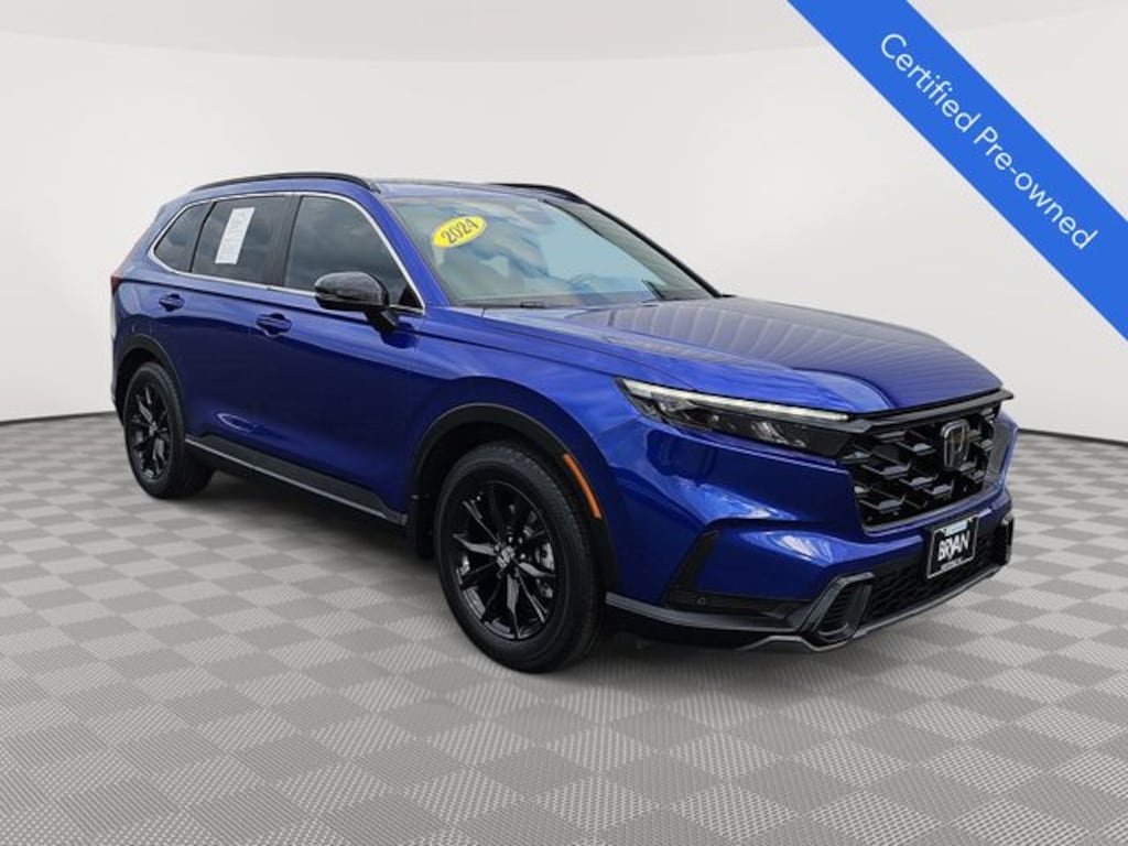 Certified 2024 Honda CR-V Hybrid Sport-L SUV