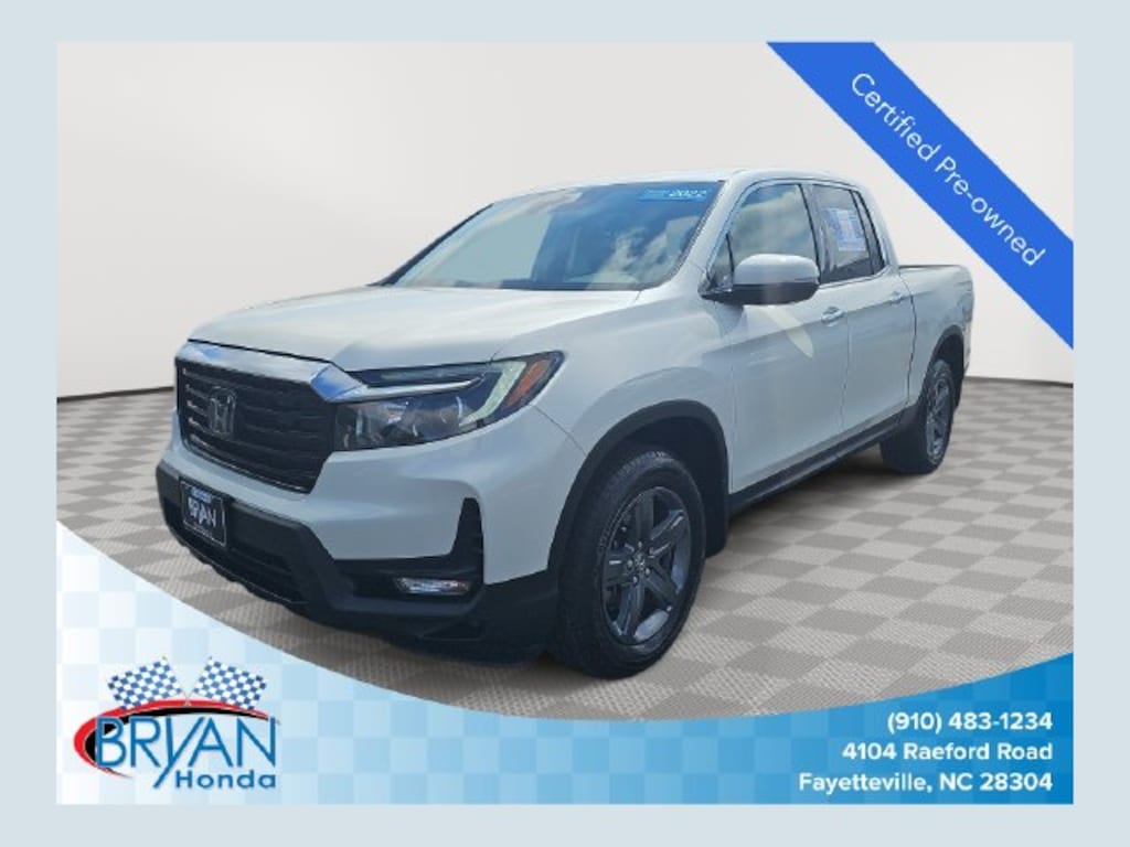 Certified 2022 Honda Ridgeline RTL-E Truck Crew Cab