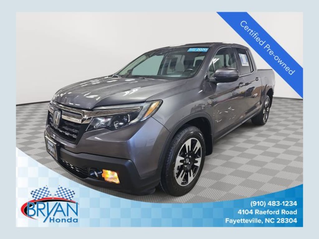 Certified 2020 Honda Ridgeline RTL Truck Crew Cab