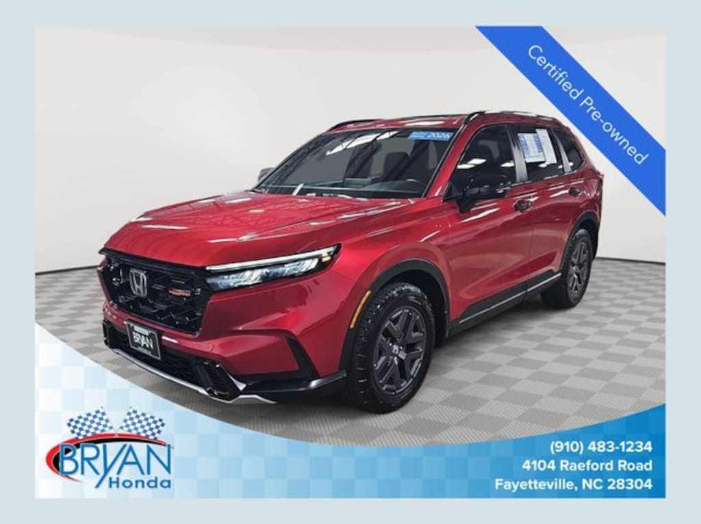 Certified 2026 Honda CR-V Hybrid TrailSport SUV