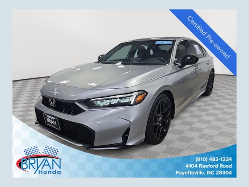 Certified 2026 Honda Civic Hybrid Sport Sedan