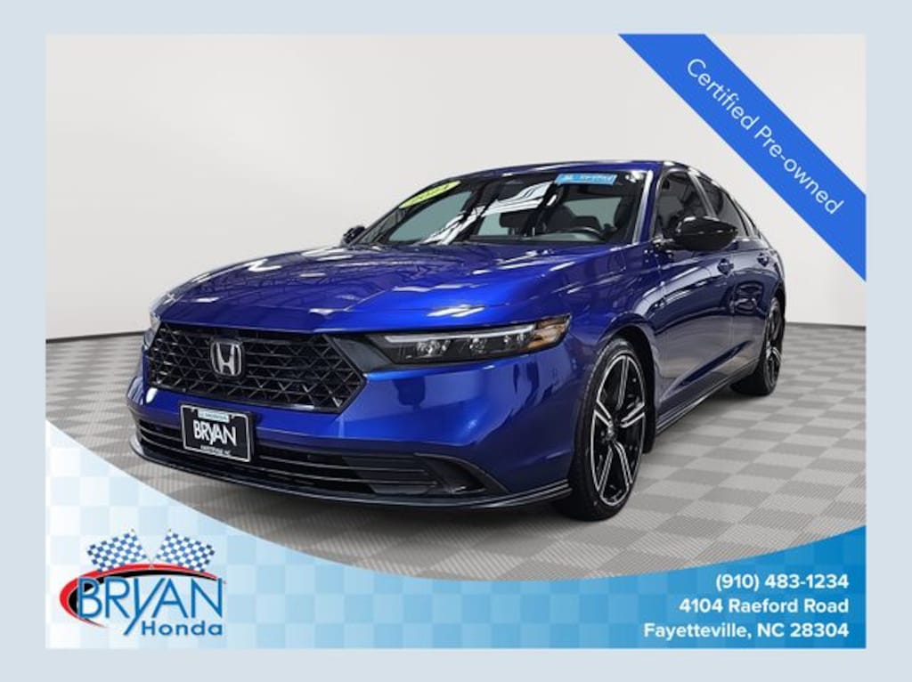 Certified 2024 Honda Accord Hybrid Sport Sedan