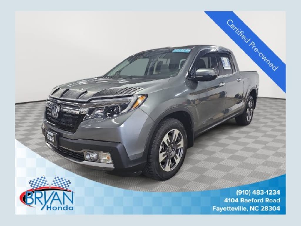 Certified 2019 Honda Ridgeline RTL-E Truck Crew Cab