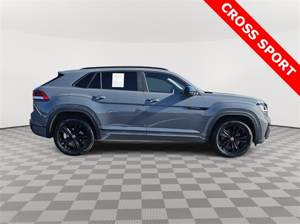 Used 2023 Volkswagen Atlas Cross Sport 2.0T SEL R-Line Black SUV