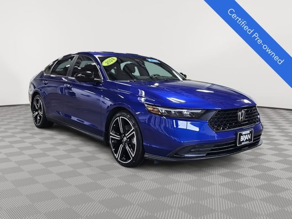 Certified 2024 Honda Accord Hybrid Sport Sedan