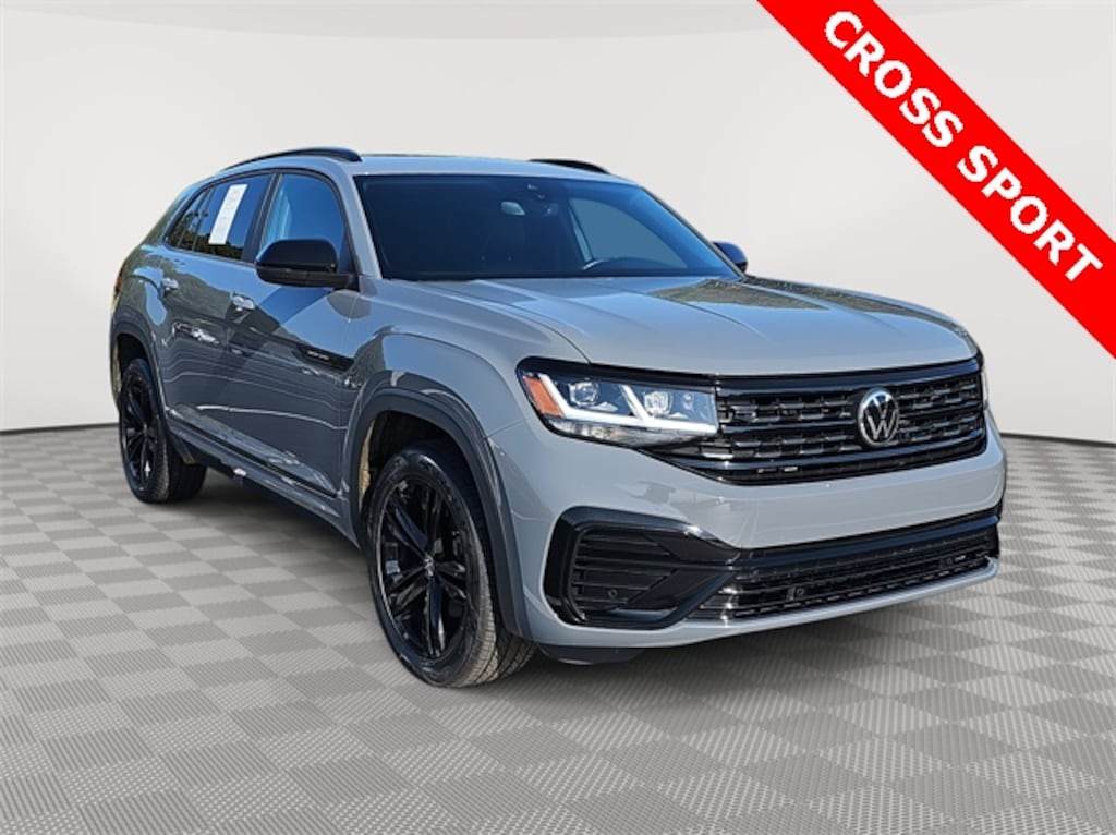 Used 2023 Volkswagen Atlas Cross Sport 2.0T SEL R-Line Black SUV