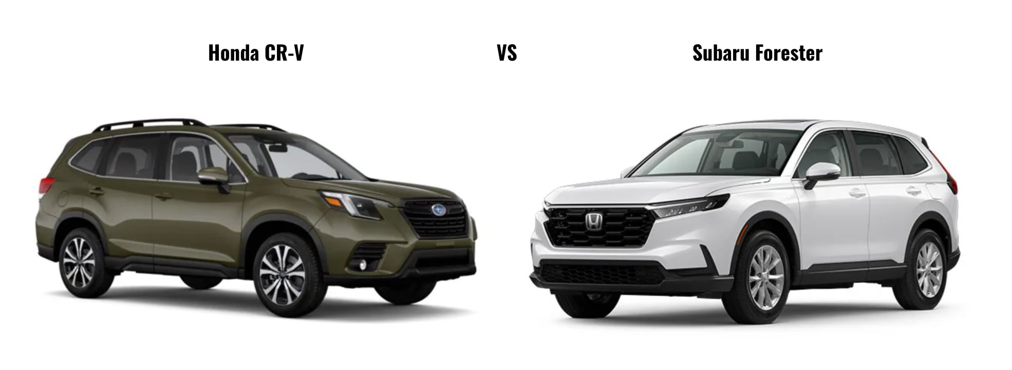 Honda CRV vs Subaru Forester Bryan Honda