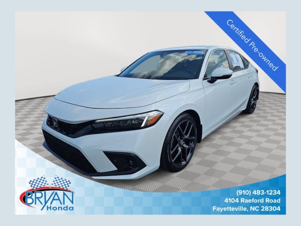 Certified 2024 Honda Civic Sport Touring Hatchback