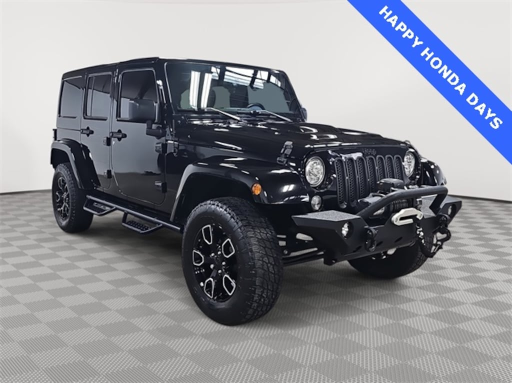 Used 2018 Jeep Wrangler JK Unlimited Sahara 4x4 SUV