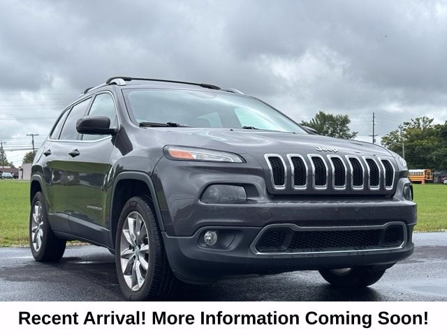 Used 2014 Jeep Cherokee Limited with VIN 1C4PJMDS9EW137778 for sale in Bryan, OH