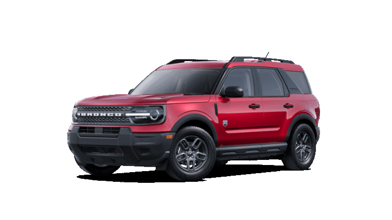 2025 Ford Bronco Sport Big Bend Expterior - Ruby Red Metallic Tinted Clearcoat