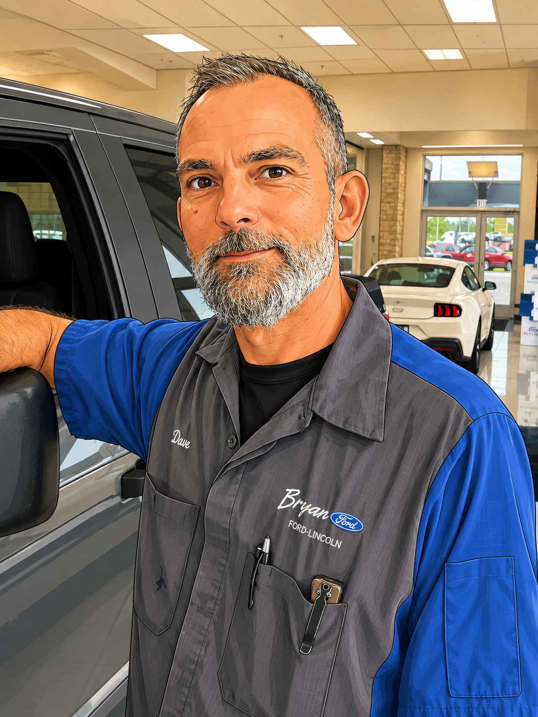 Staff member Dave Minck from ID_a9a820
