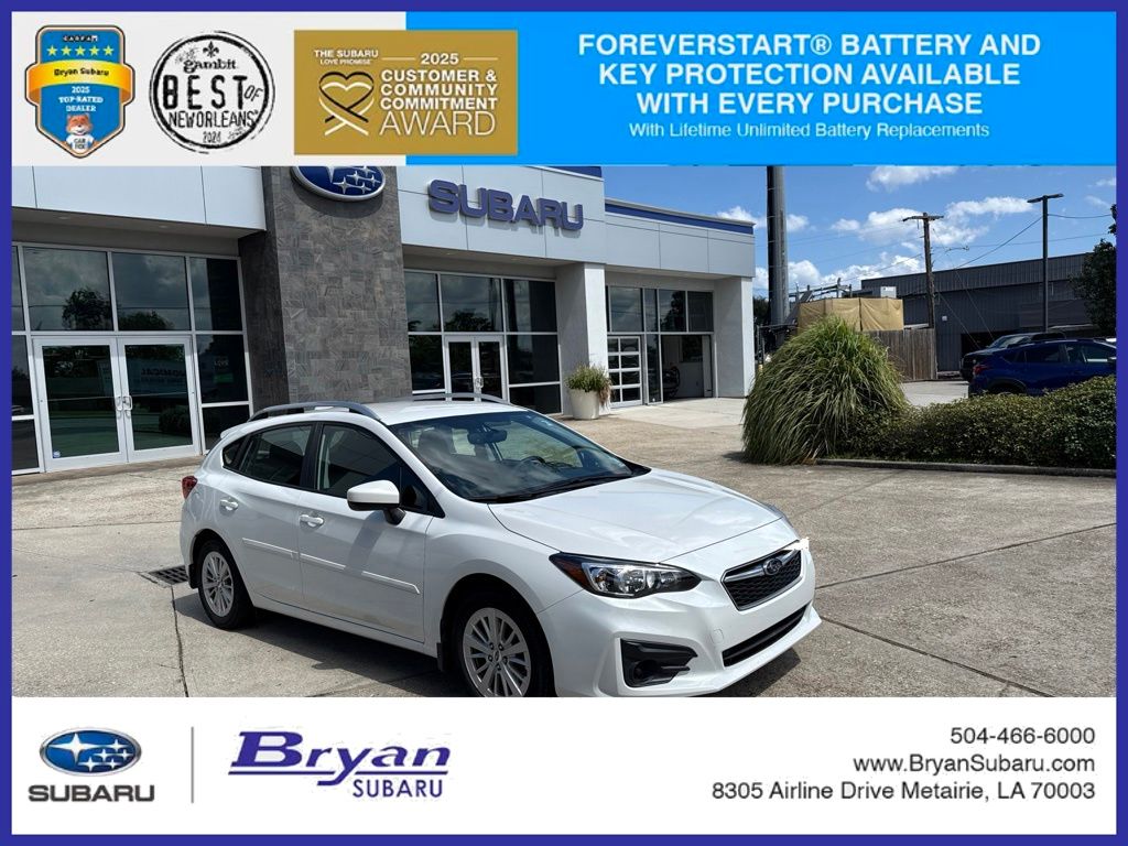 2018 Subaru Impreza 2.0I Premium