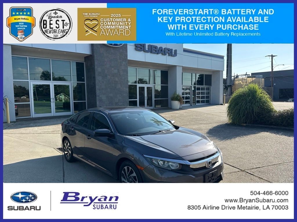 Used 2018 Honda Civic EX Sedan