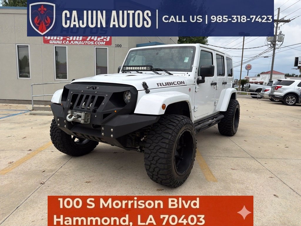 Used 2017 Jeep Wrangler JK Unlimited Rubicon 4x4 SUV