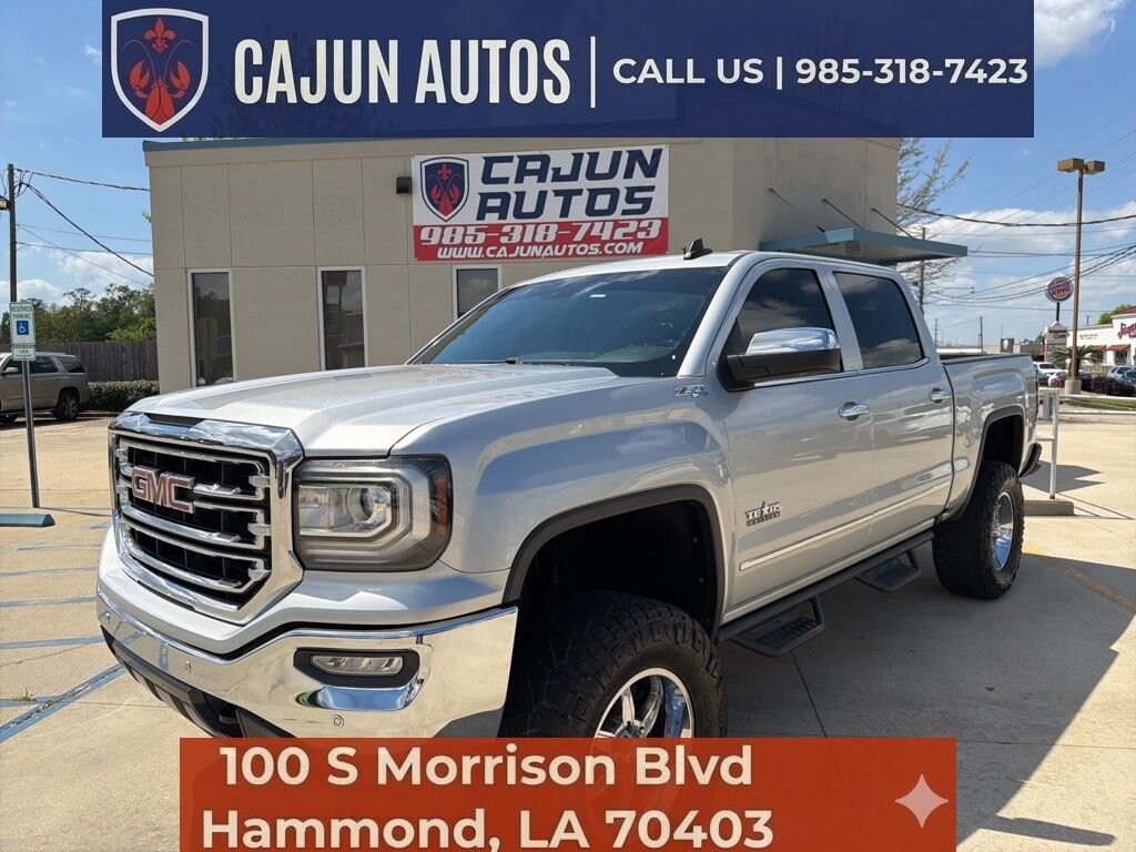 Used 2018 GMC Sierra 1500 SLT Truck Crew Cab