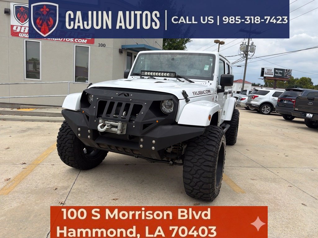Used 2017 Jeep Wrangler JK Unlimited Rubicon 4x4 SUV