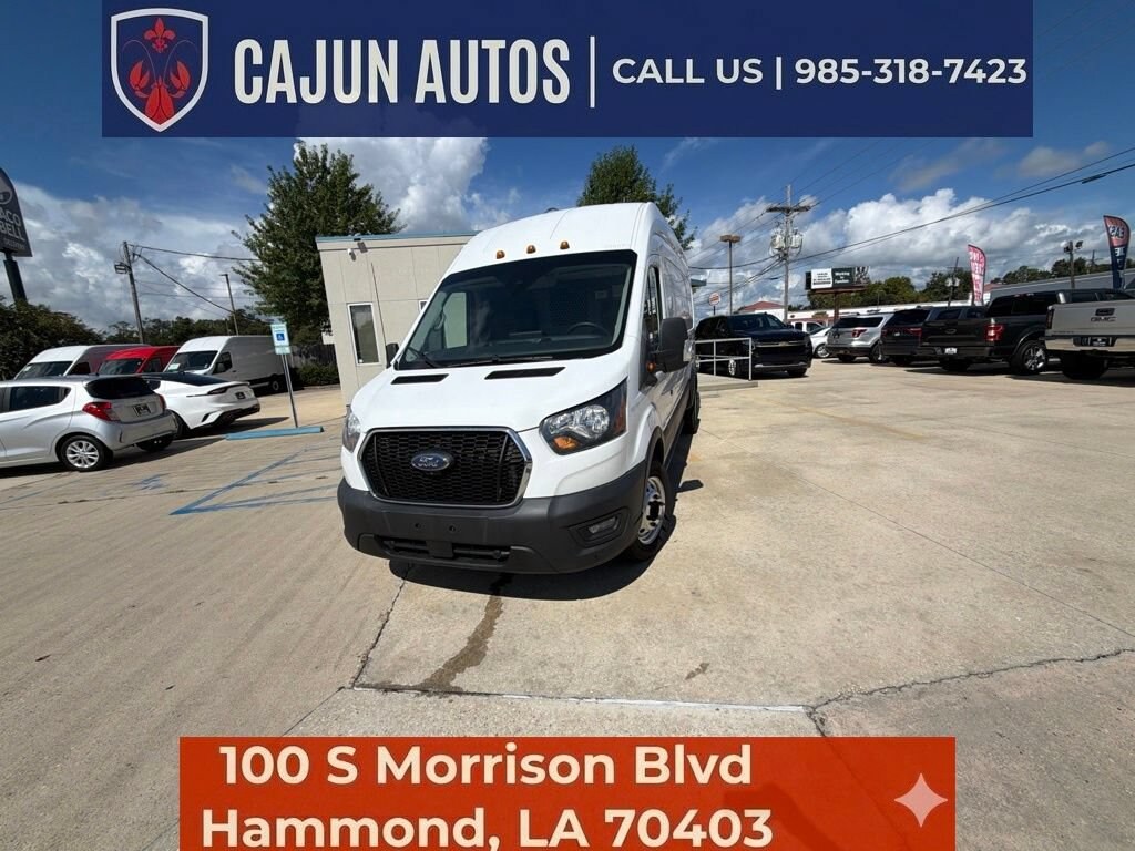 Used 2022 Ford Transit-350 Cargo Base w/10,360 lb. GVWR Van High Roof HD Ext. Van