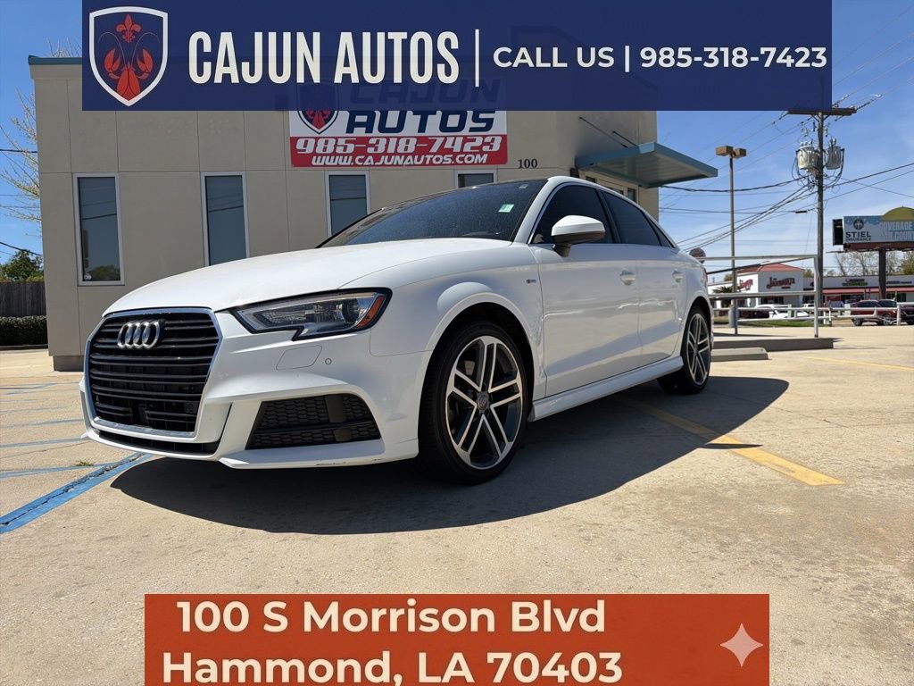 2018 Audi A3 Sedan Premium Plus