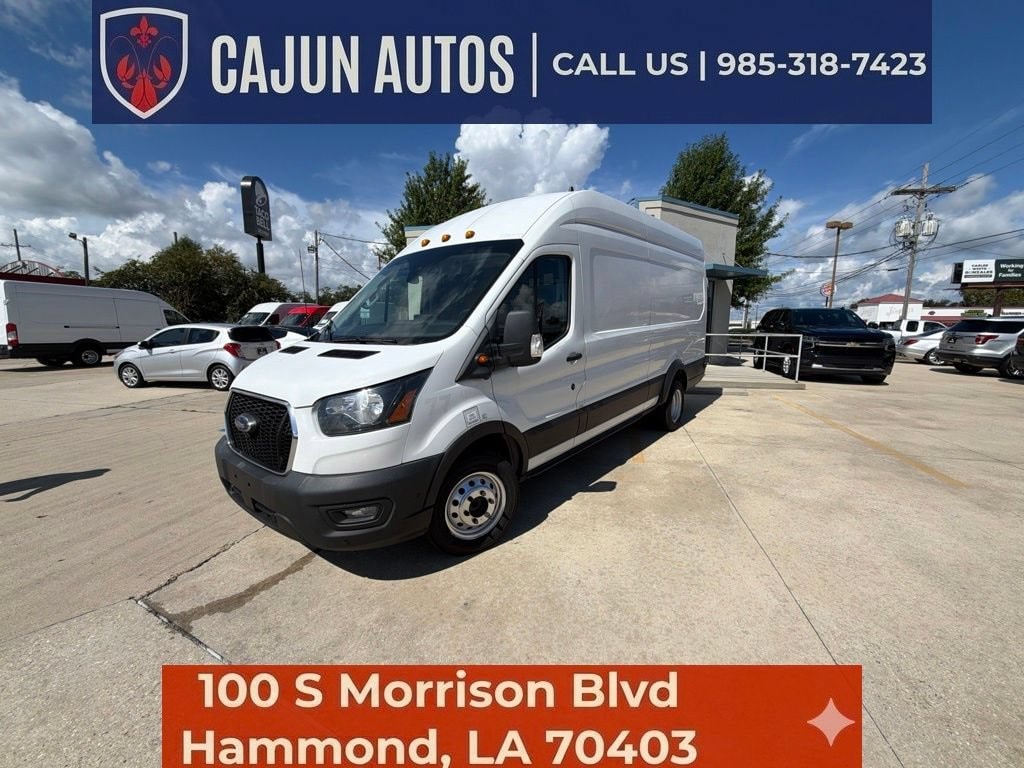 Used 2022 Ford Transit-350 Cargo Base w/10,360 lb. GVWR Van High Roof HD Ext. Van