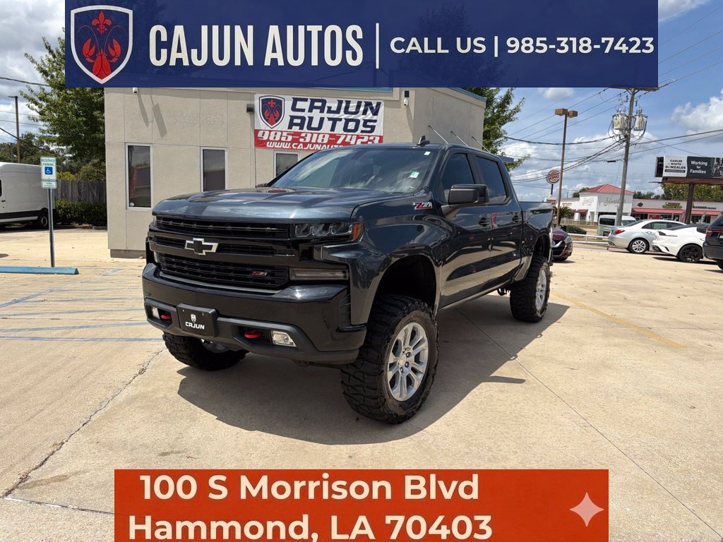 Used 2019 Chevrolet Silverado 1500 LT Trail Boss Truck Crew Cab
