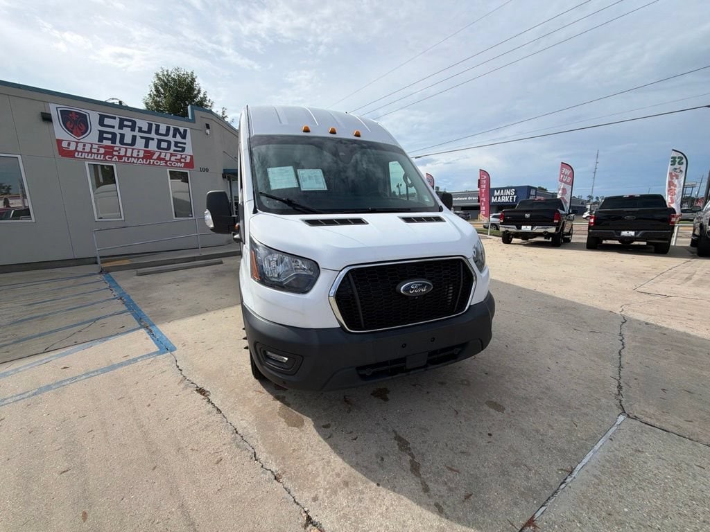 Used 2022 Ford Transit-350 Cargo Base w/10,360 lb. GVWR Van High Roof HD Ext. Van