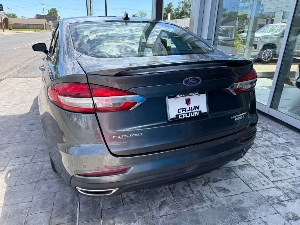 Used 2019 Ford Fusion Titanium Sedan