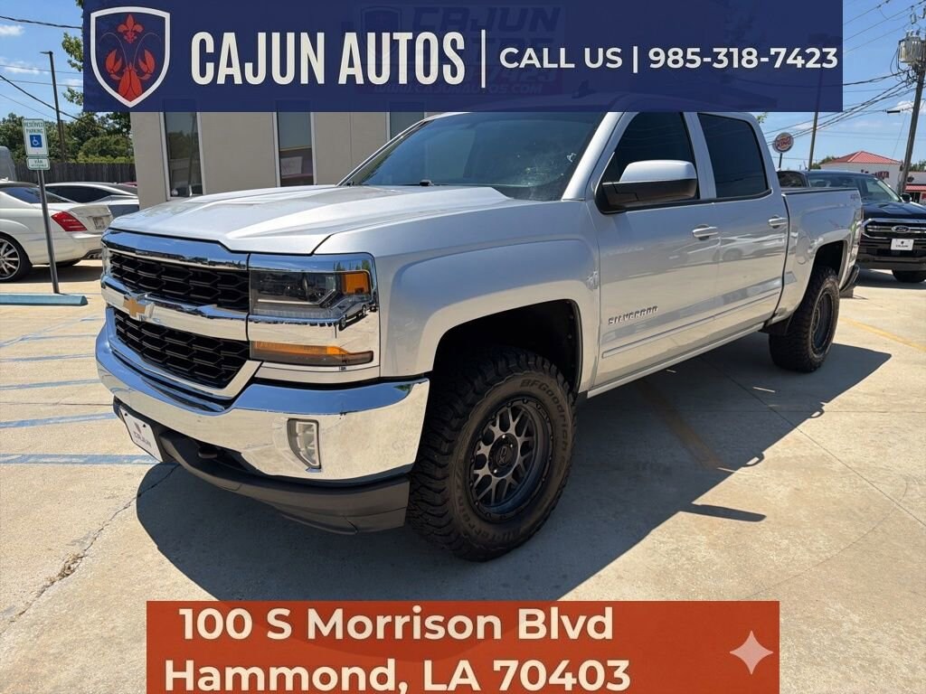 Used 2018 Chevrolet Silverado 1500 LT w/1LT Truck Crew Cab