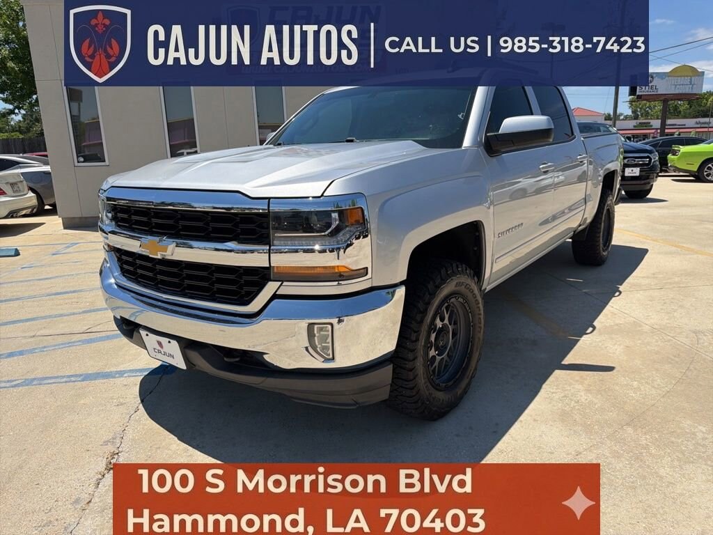 Used 2018 Chevrolet Silverado 1500 LT w/1LT Truck Crew Cab