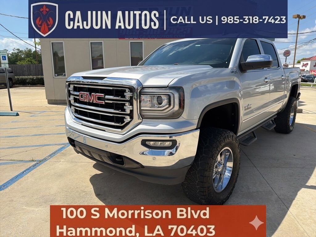Used 2018 GMC Sierra 1500 SLT Truck Crew Cab
