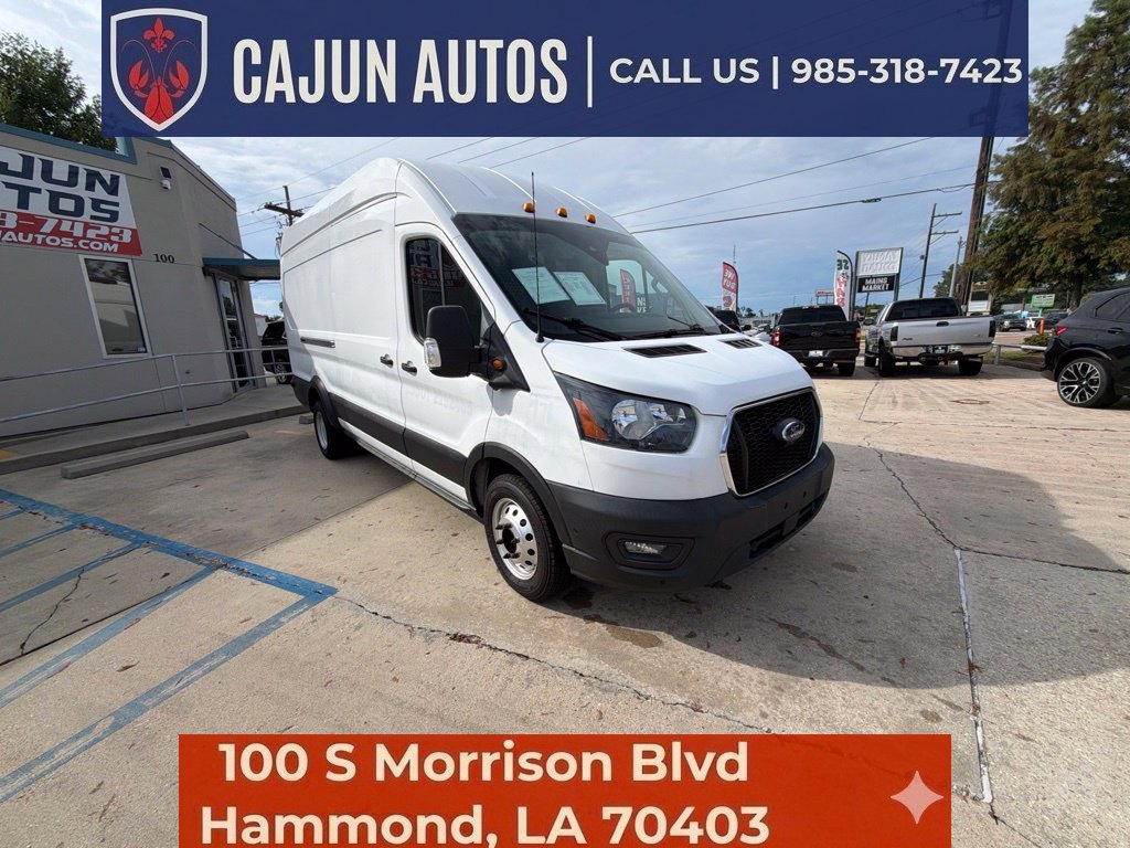 Used 2022 Ford Transit-350 Cargo Base w/10,360 lb. GVWR Van High Roof HD Ext. Van