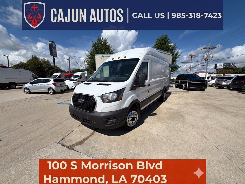 Used 2022 Ford Transit-350 Cargo Base w/10,360 lb. GVWR Van High Roof HD Ext. Van