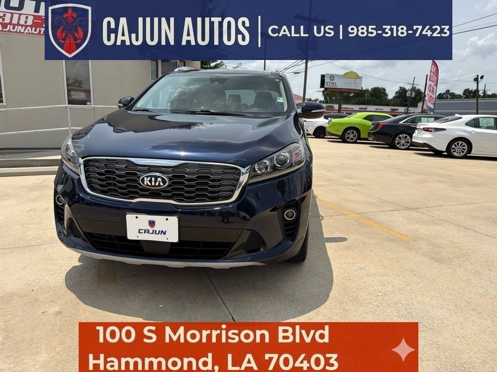 Used 2019 Kia Sorento EX Sport with VIN 5XYPH4A58KG599672 for sale in Jennings, LA