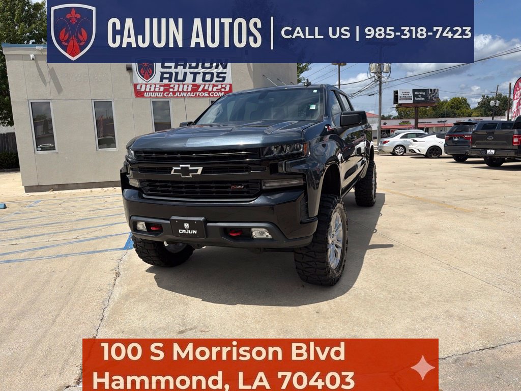 Used 2019 Chevrolet Silverado 1500 LT Trail Boss Truck Crew Cab
