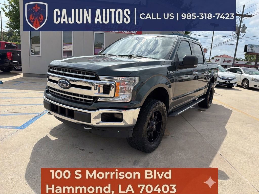 Used 2018 Ford F-150 XLT with VIN 1FTEW1EG3JKC99599 for sale in Jennings, LA